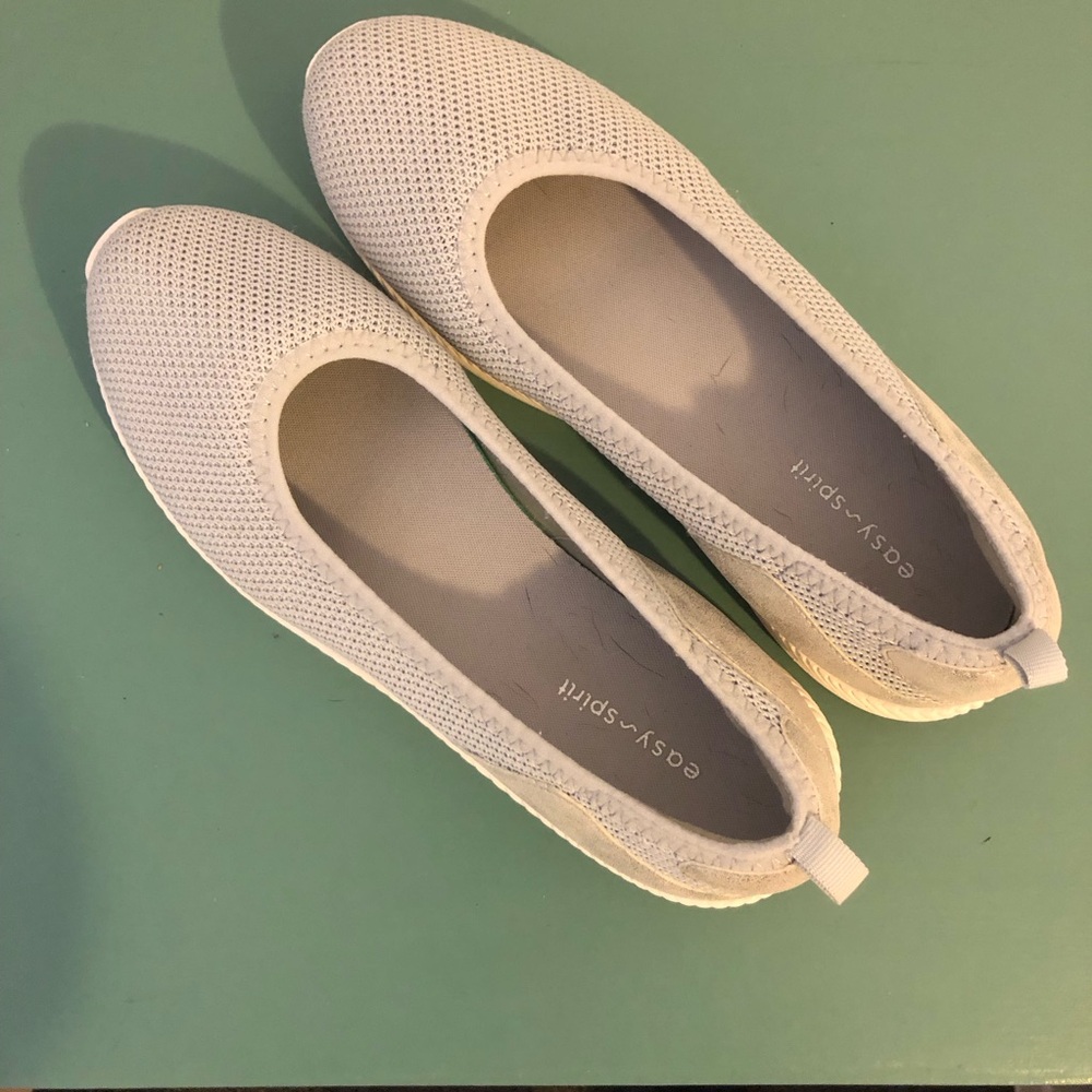 Easy Spirit Goldi 2 Gray Women’s Ballet Flats Lightweight Shoe Sneaker Size 8